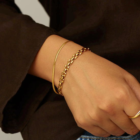 The Timeless Bracelet Set | 18k Gold Plated Bracelets Missoma 