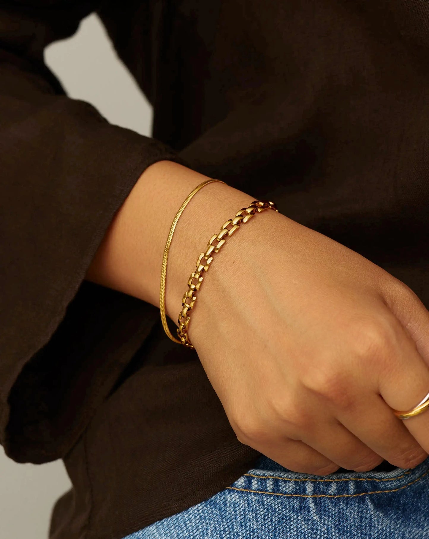The Timeless Bracelet Set | 18k Gold Plated Bracelets Missoma 