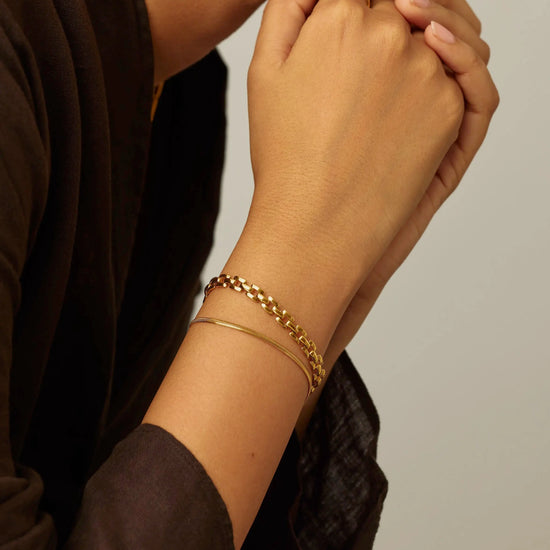 The Timeless Bracelet Set | 18k Gold Plated Bracelets Missoma 