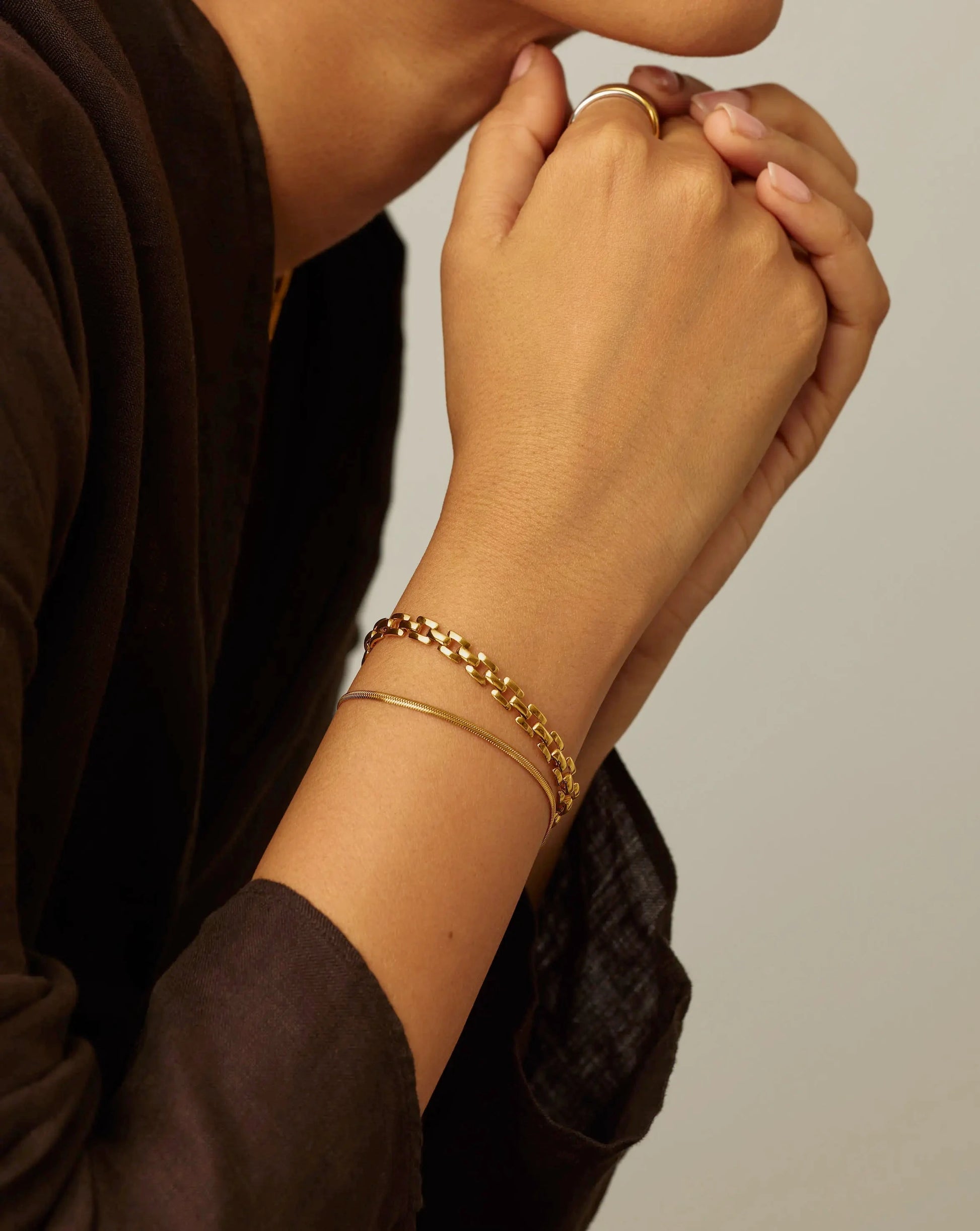 The Timeless Bracelet Set | 18k Gold Plated Bracelets Missoma 