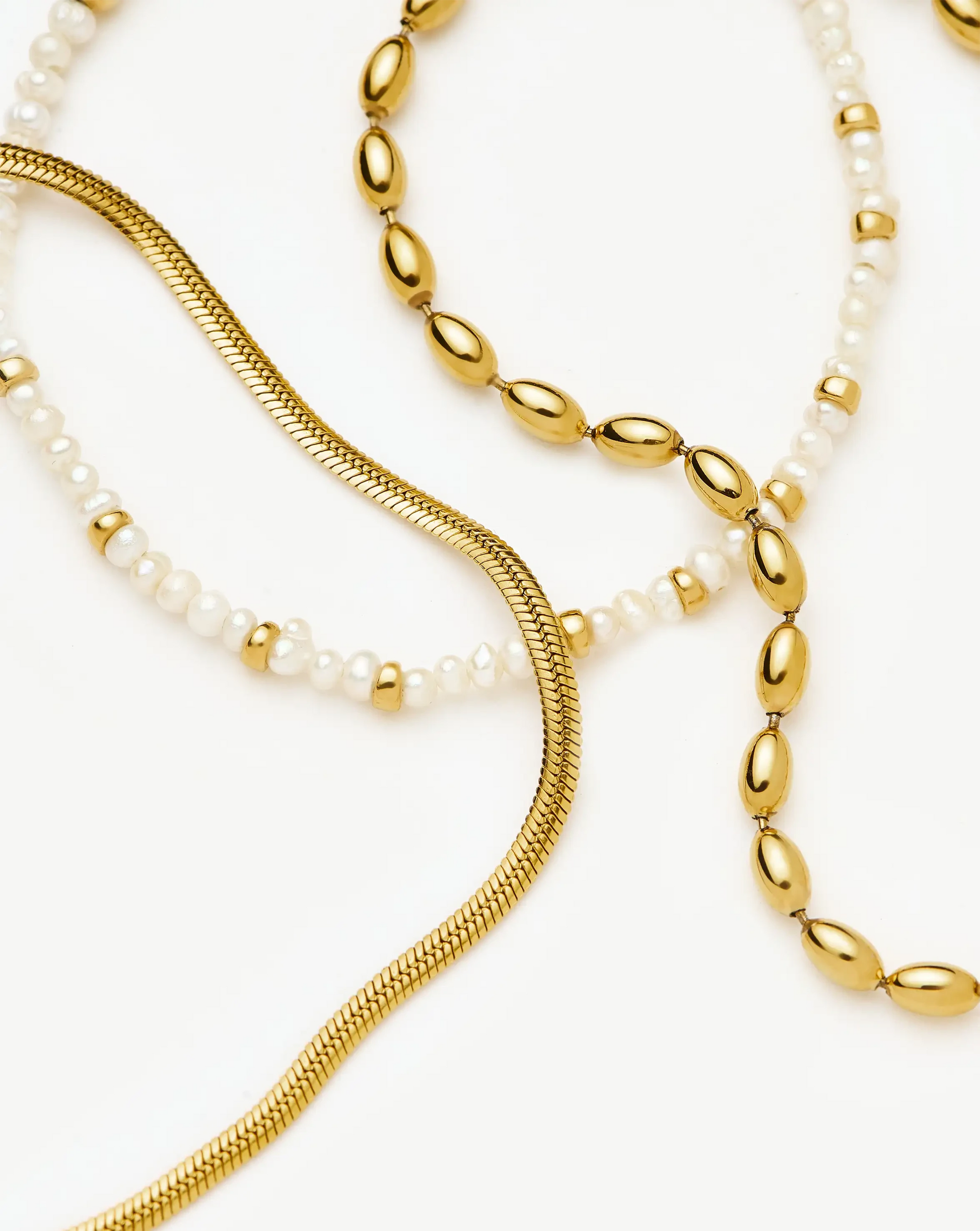 The Ultimate Bracelet Set | 18k Gold Plated Bracelets Missoma 