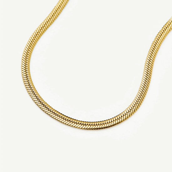 Thin Snake Chain Bracelet | 18k Gold Plated Bracelets Missoma 