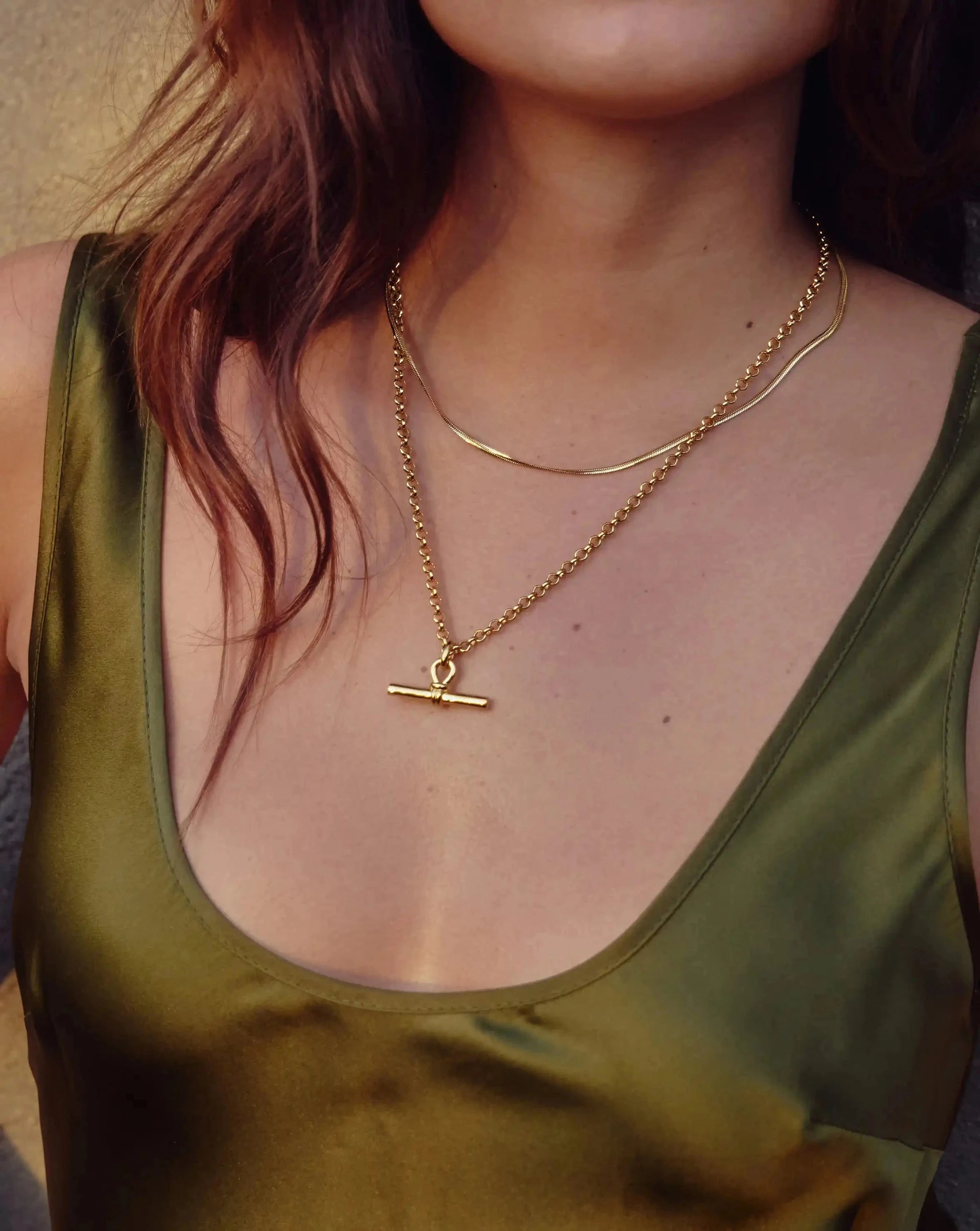 Thin Snake Chain Necklace | 18k Gold Plated Necklaces Missoma 