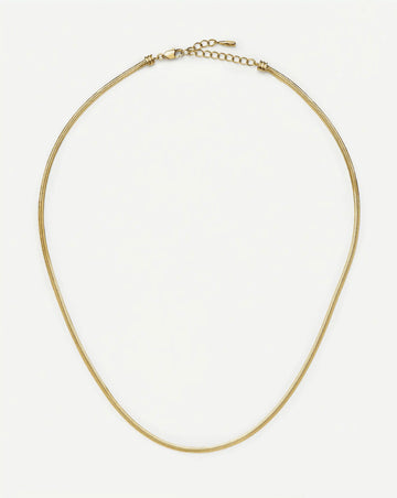 Thin Snake Chain Necklace | 18k Gold Plated Necklaces Missoma 
