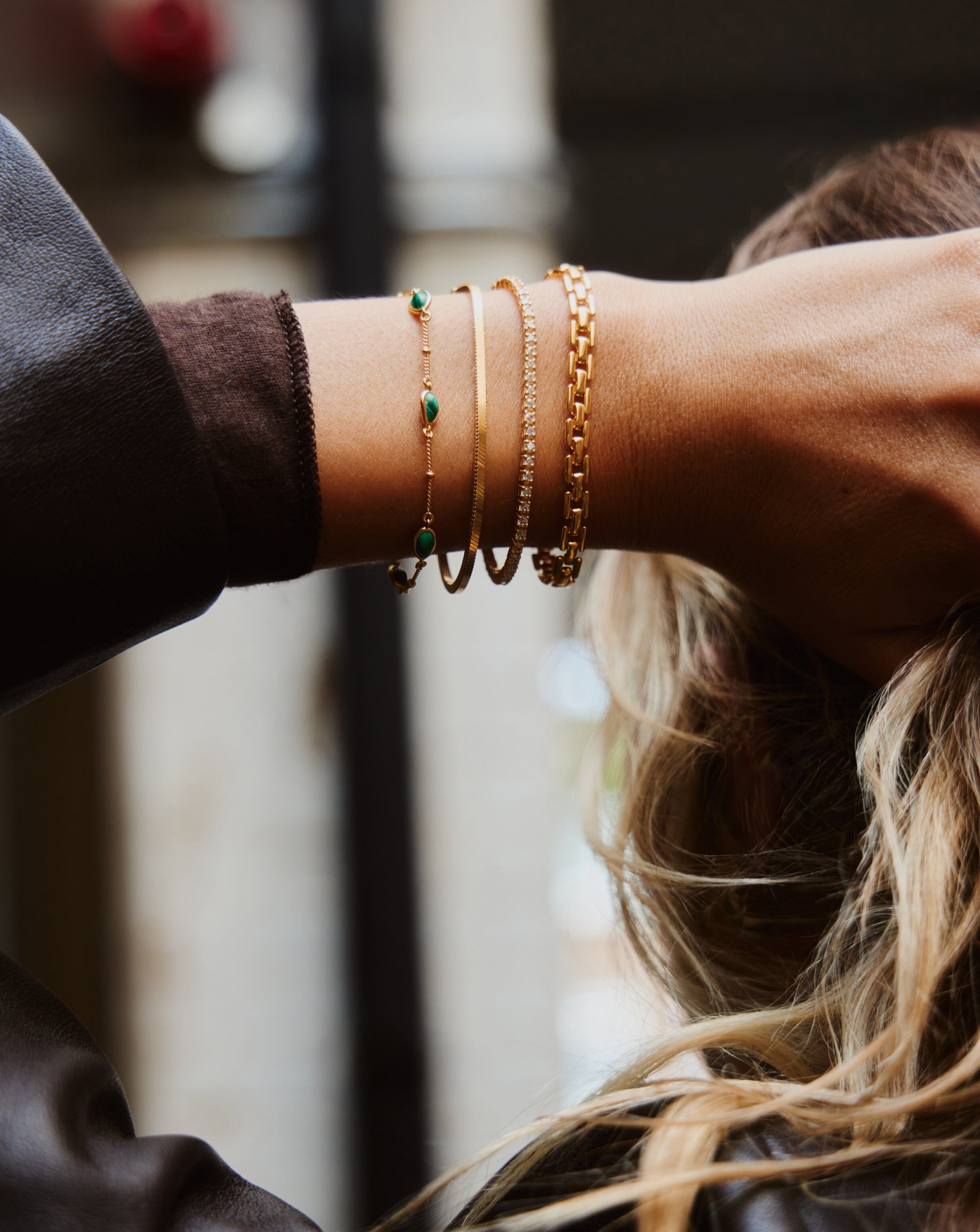 Timepiece Link Chain Bracelet | 18k Gold Plated Bracelets Missoma 