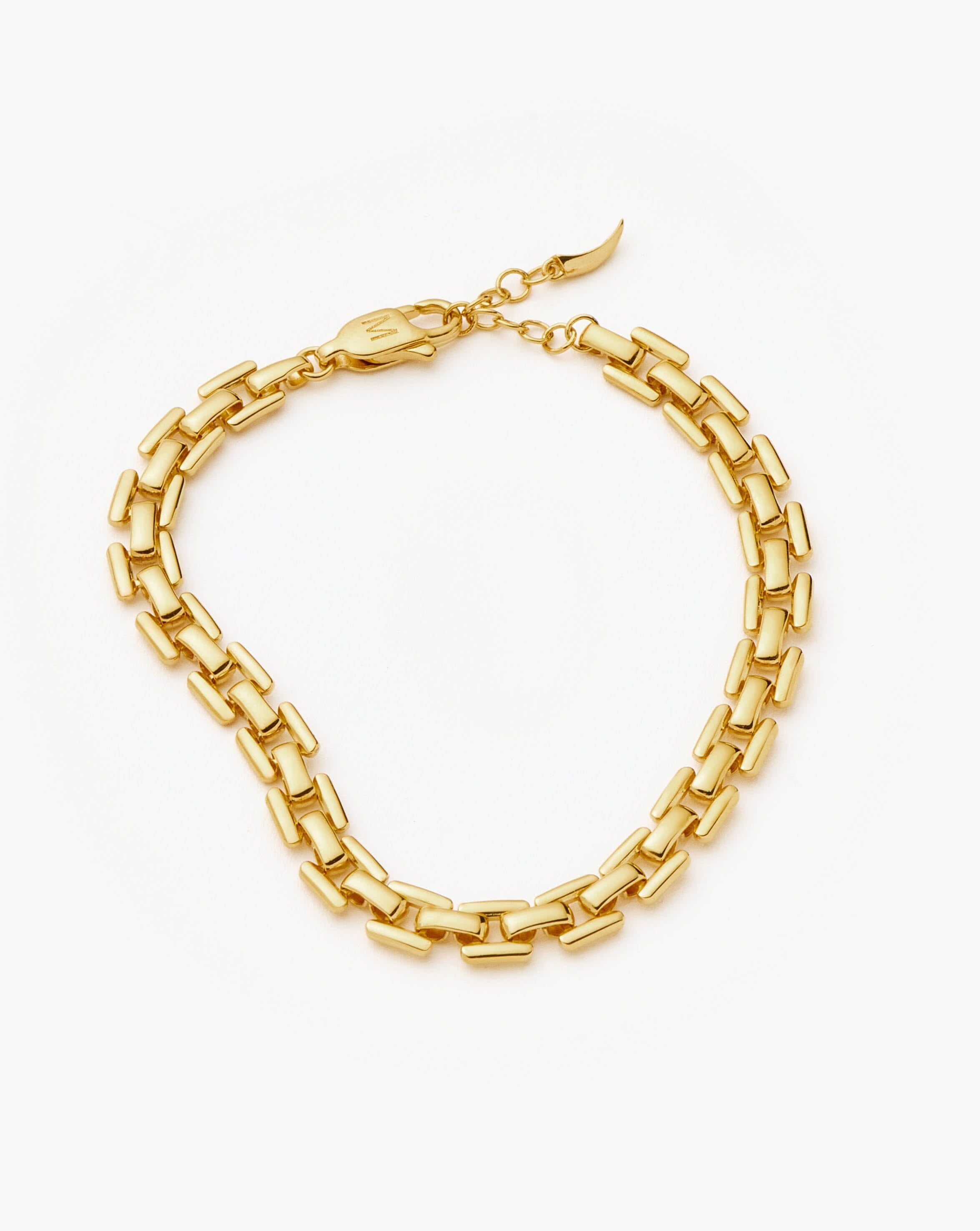 Timepiece Link Chain Bracelet | 18k Gold Plated Bracelets Missoma 