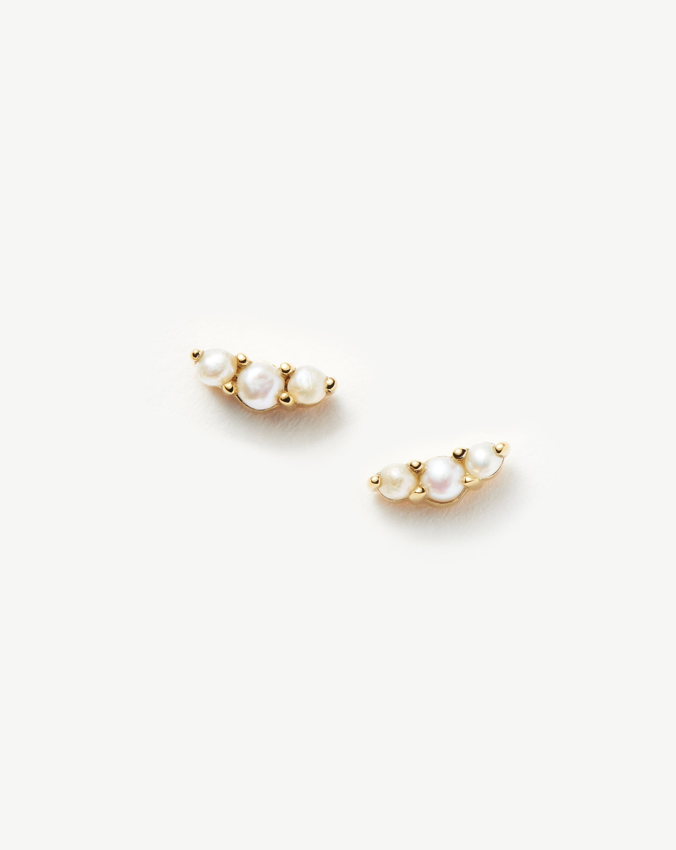 Trio Stud Earrings Earrings Missoma 