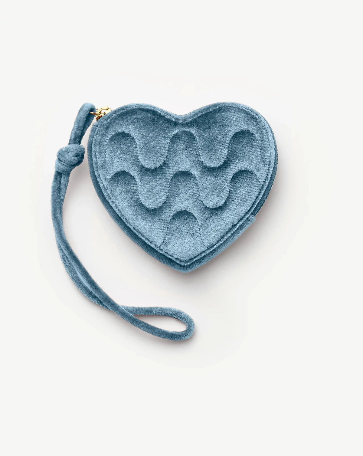 Velvet Heart Jewelry Pouch | Blue Steel Accessories Missoma 