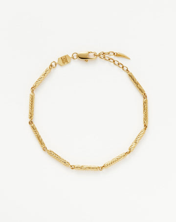 Wavy Ridge Chain Bracelet Bracelets Missoma 