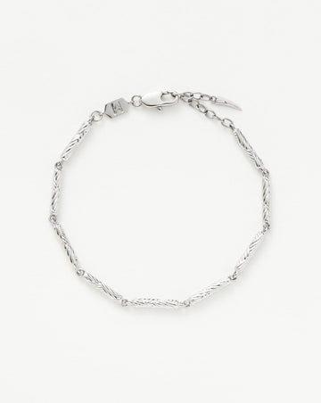 Wavy Ridge Chain Bracelet Bracelets Missoma 