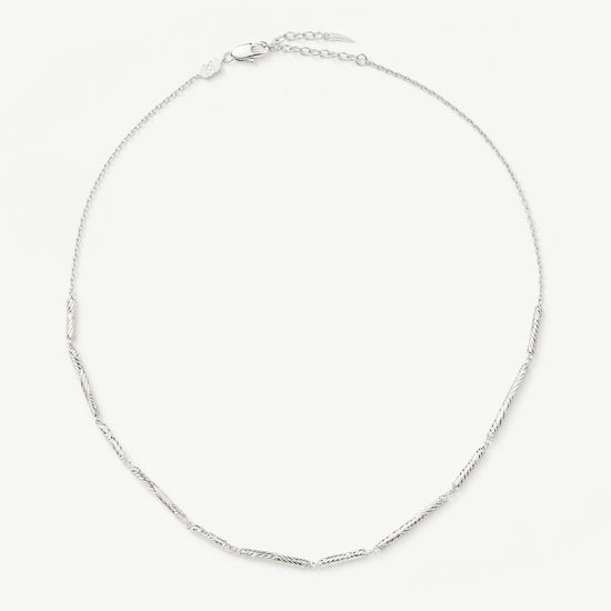 Wavy Ridge Chain Choker Necklaces Missoma 