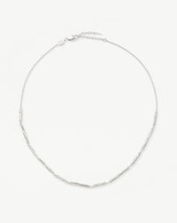 Wavy Ridge Chain Choker Necklaces Missoma 