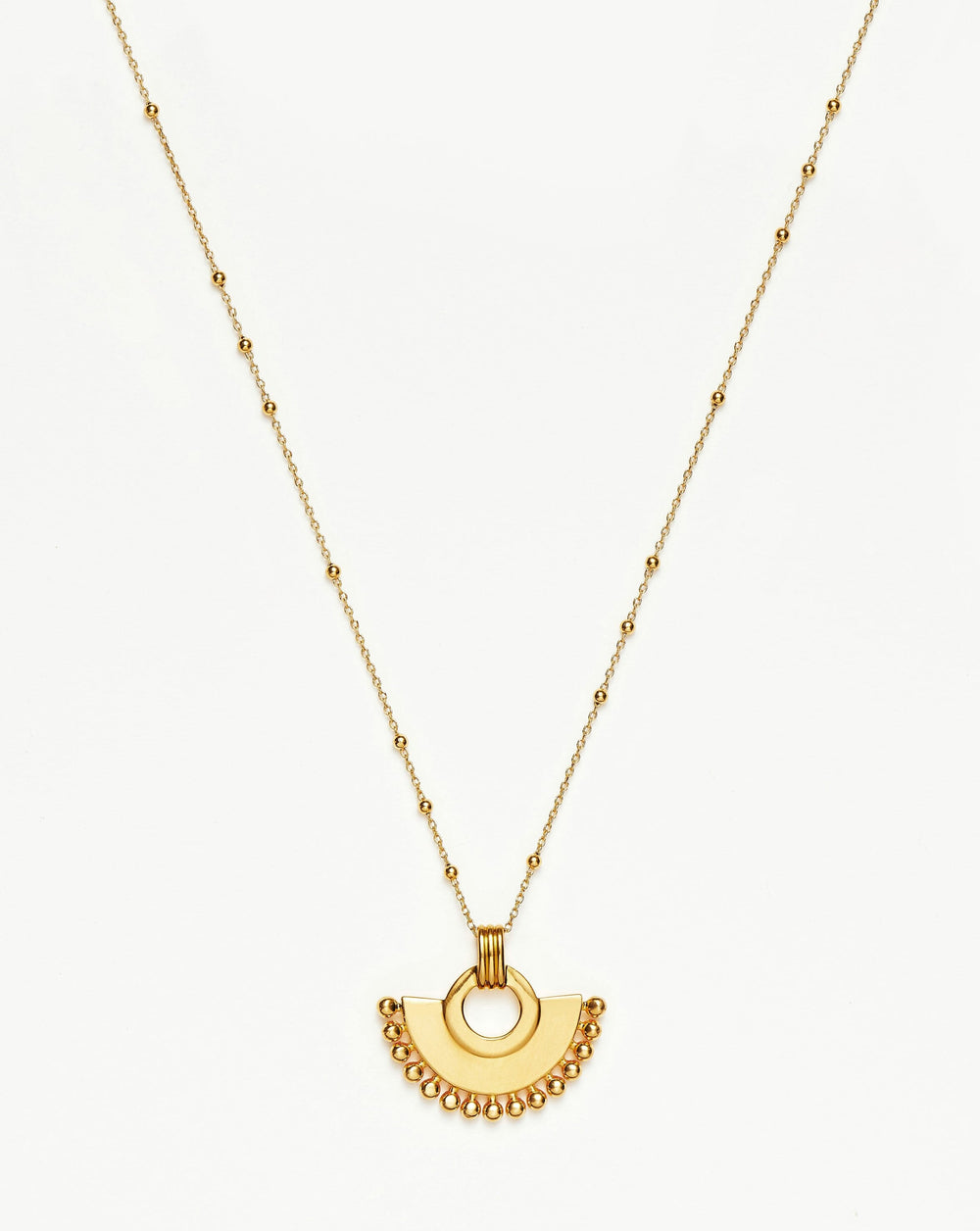 Zenyu Fan Necklace 18k Gold Plated Missoma