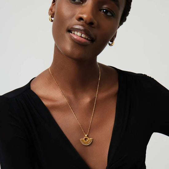 Zenyu Fan Necklace | 18k Gold Plated Necklaces Missoma 