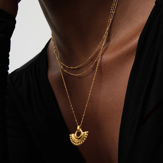 Zenyu Fan Necklace | 18k Gold Plated Necklaces Missoma 
