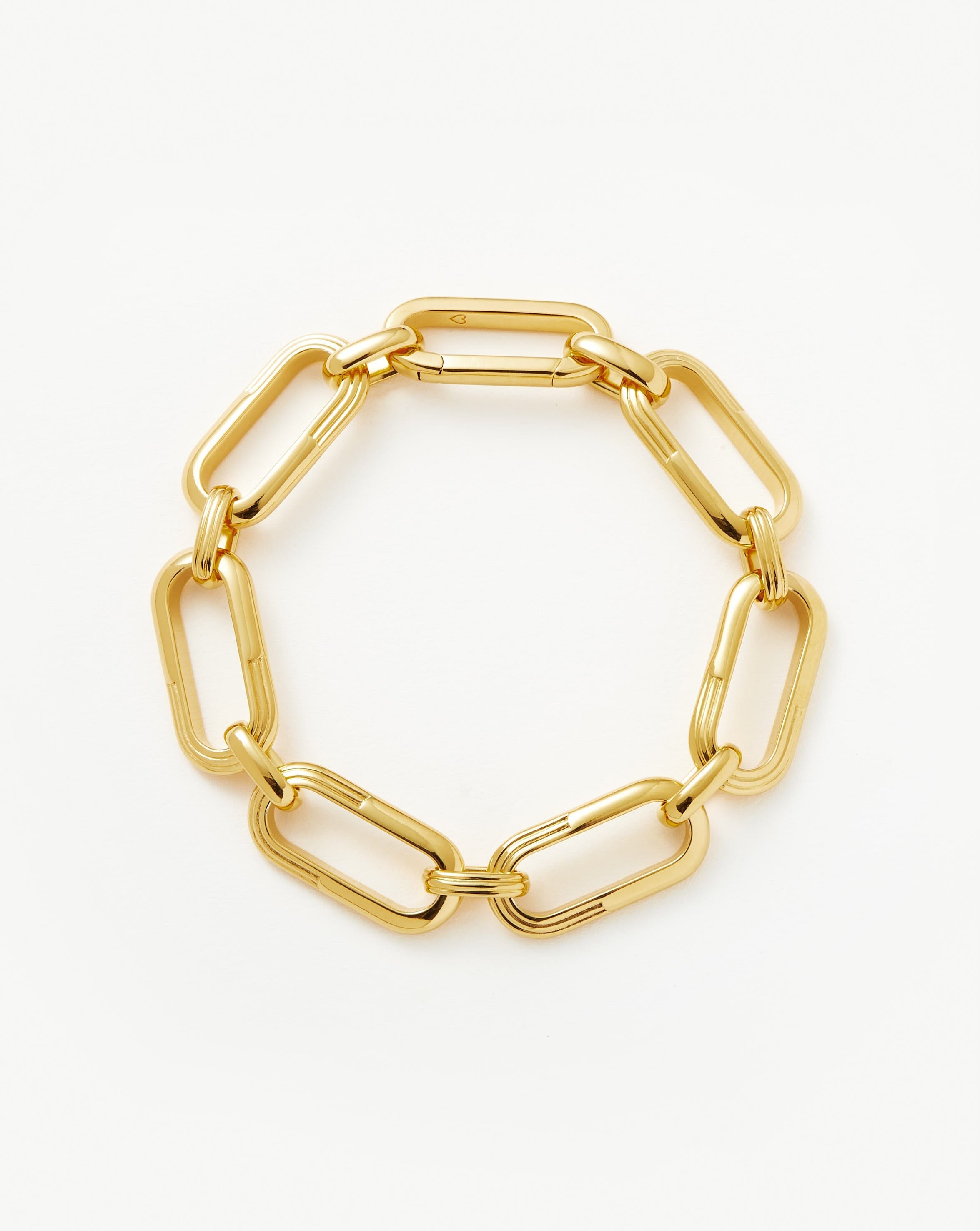 Zenyu Link Chunky Chain Bracelet | 18ct Gold Plated Bracelets Missoma 