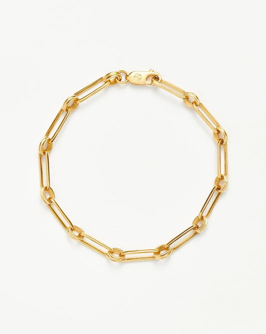 Aegis Chain Bracelet | 18ct Gold Plated Bracelets Missoma 