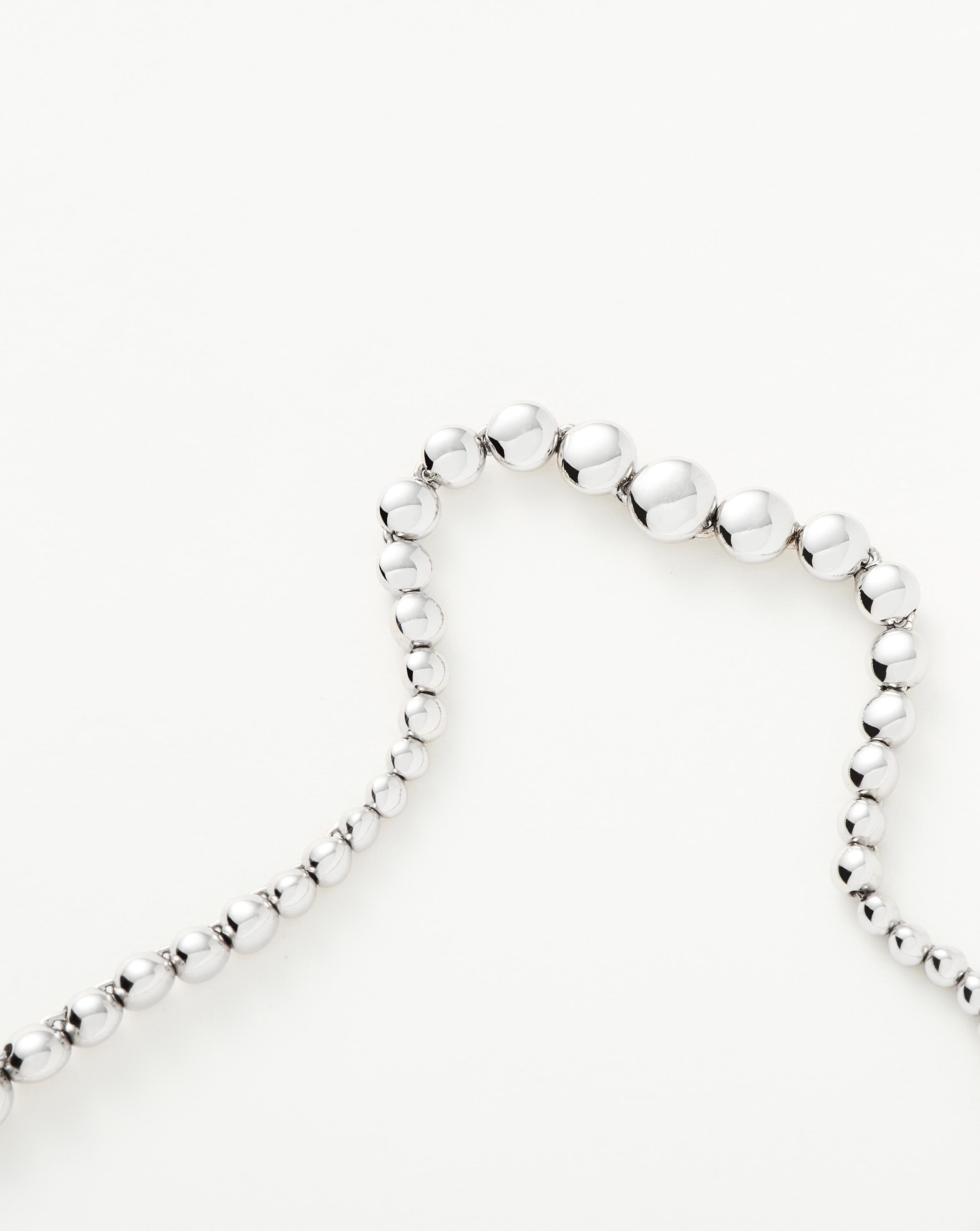 Articulated Beaded Choker | Sterling Silver Necklaces Missoma 