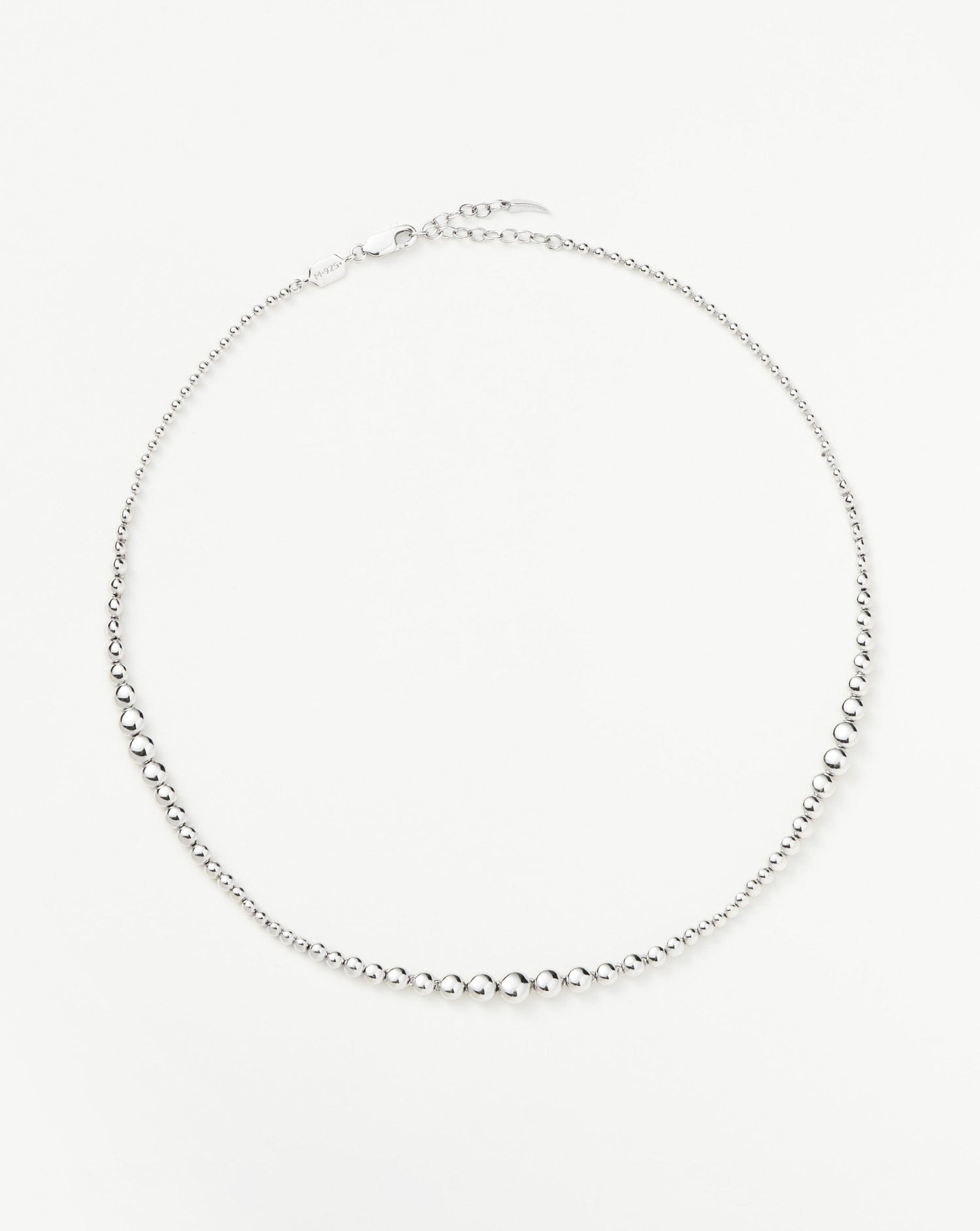 Articulated Beaded Choker | Sterling Silver Necklaces Missoma 