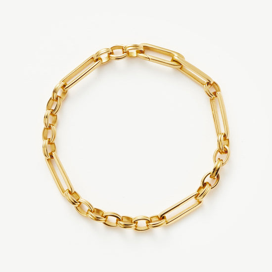 Axiom Chain Bracelet | 18ct Gold Plated Bracelets Missoma 