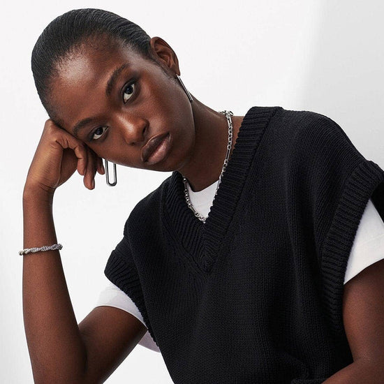 Axiom Chain Necklace | Silver Plated Necklaces Missoma 