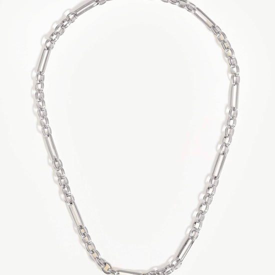 Axiom Chain Necklace | Silver Plated Necklaces Missoma 