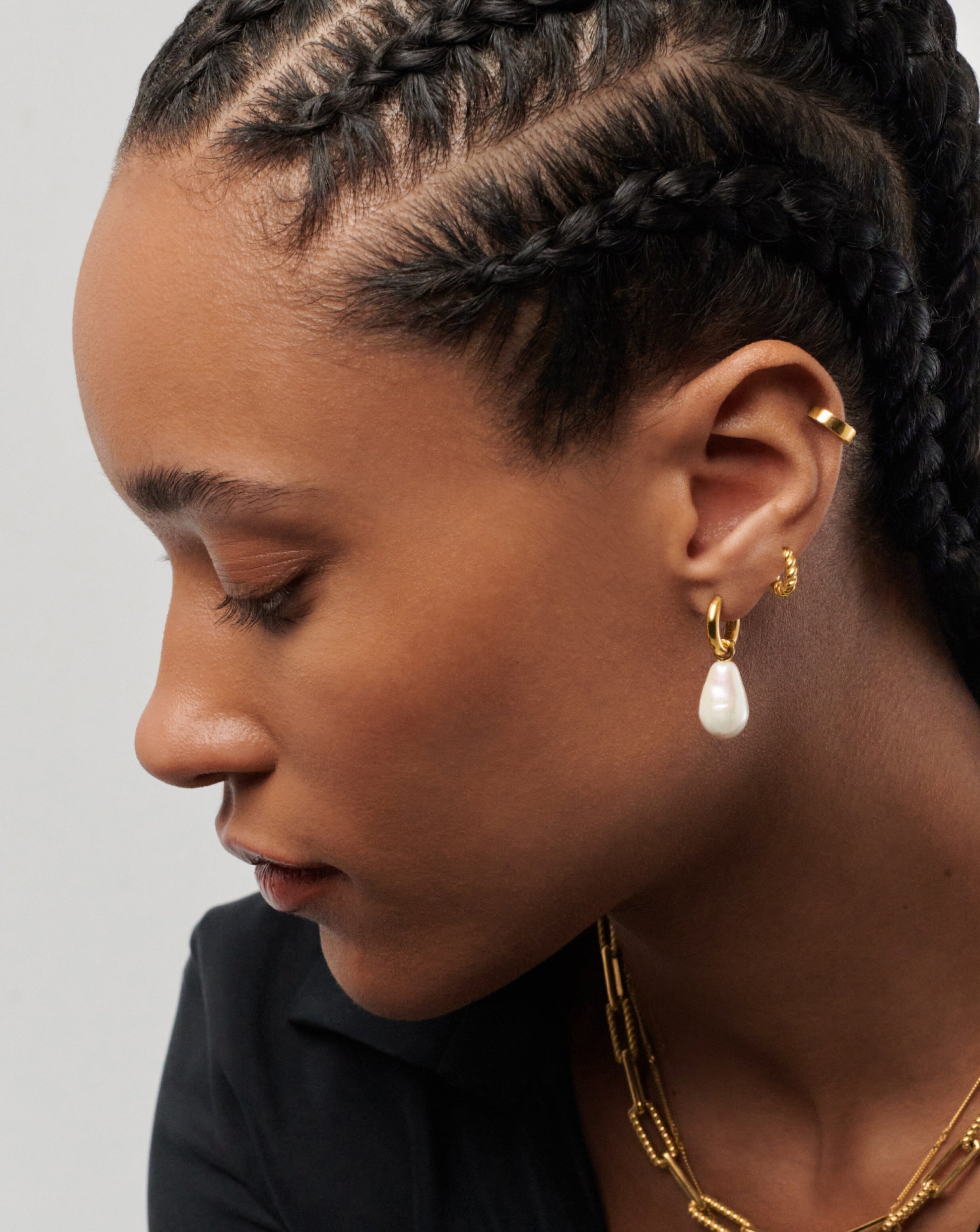 Minigram Pearls Earrings S00 - Fashion Jewellery