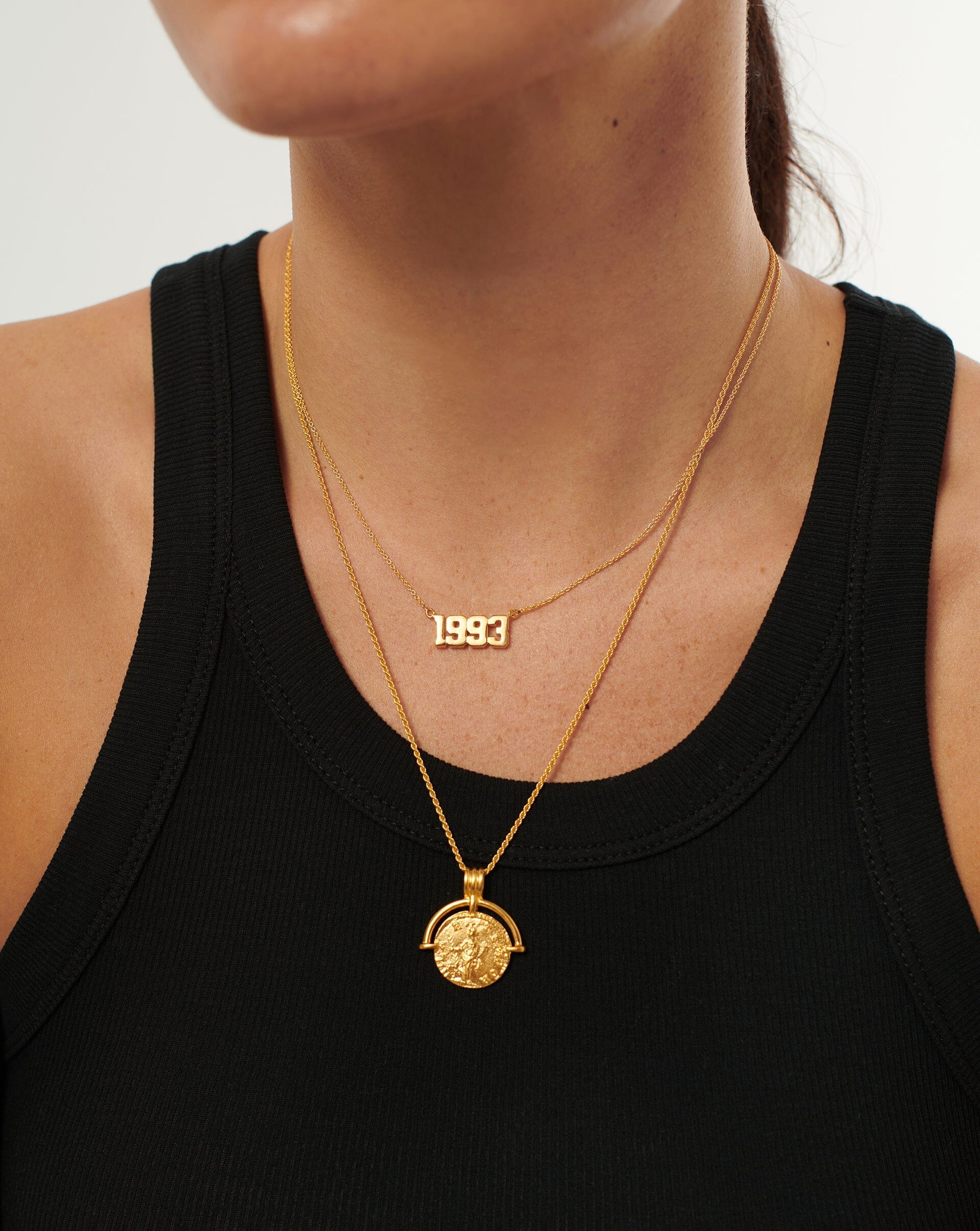 Birth Year Necklace - Year 1993 | 18ct Gold Plated Vermeil Necklaces Missoma 