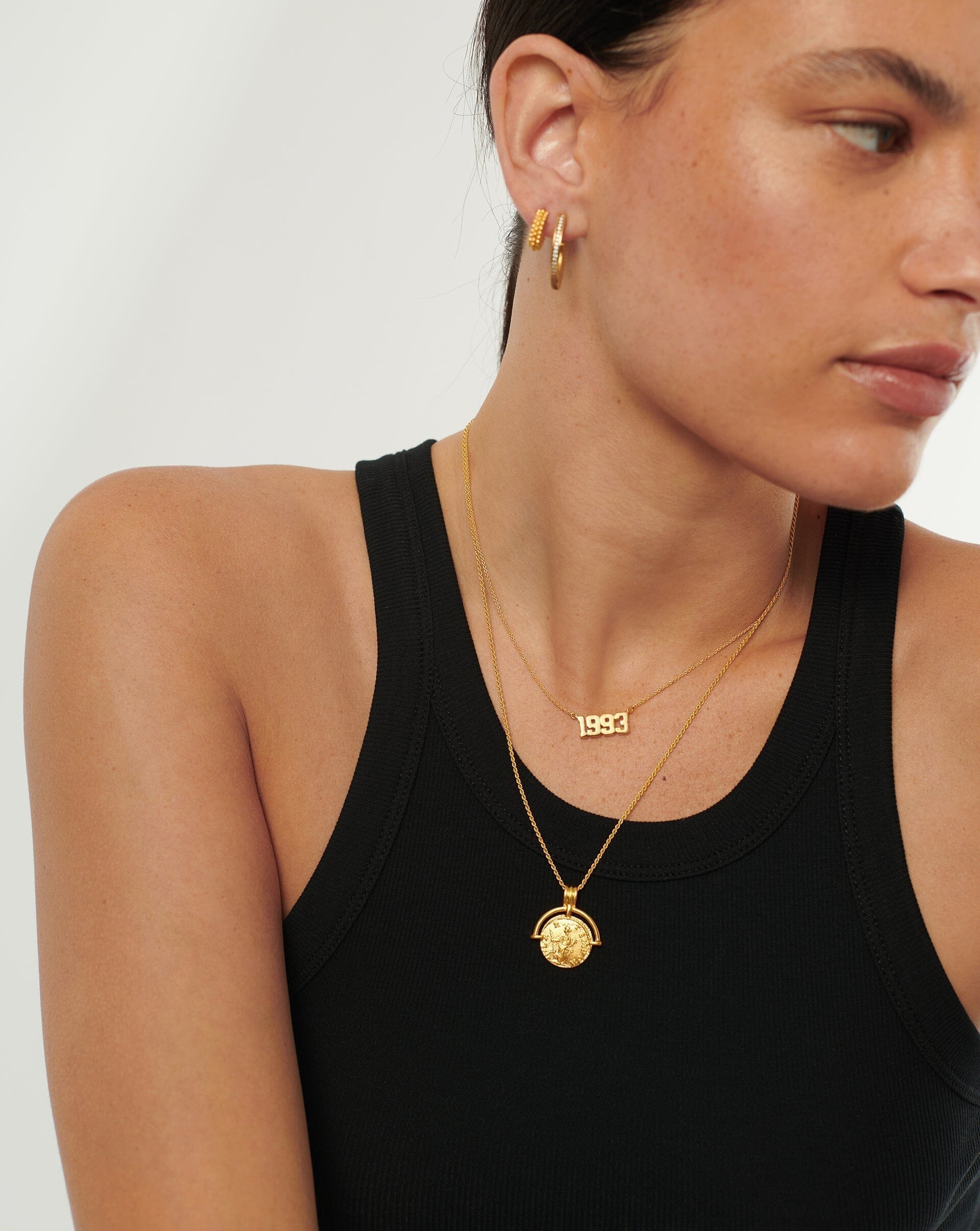 Birth Year Necklace - Year 1993 | 18ct Gold Plated Vermeil Necklaces Missoma 