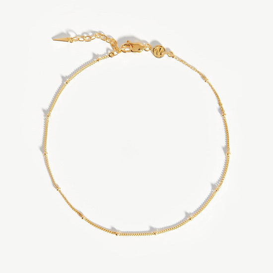 Bobble Chain Anklet | 18ct Gold Plated Vermeil Anklets Missoma 