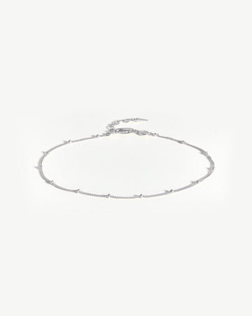 Bobble Chain Anklet | Sterling Silver Anklets Missoma 
