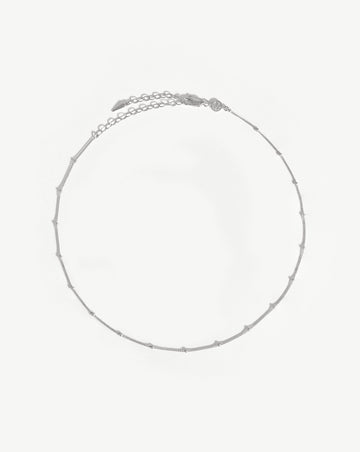 Bobble Chain Choker | Sterling Silver Necklaces Missoma 