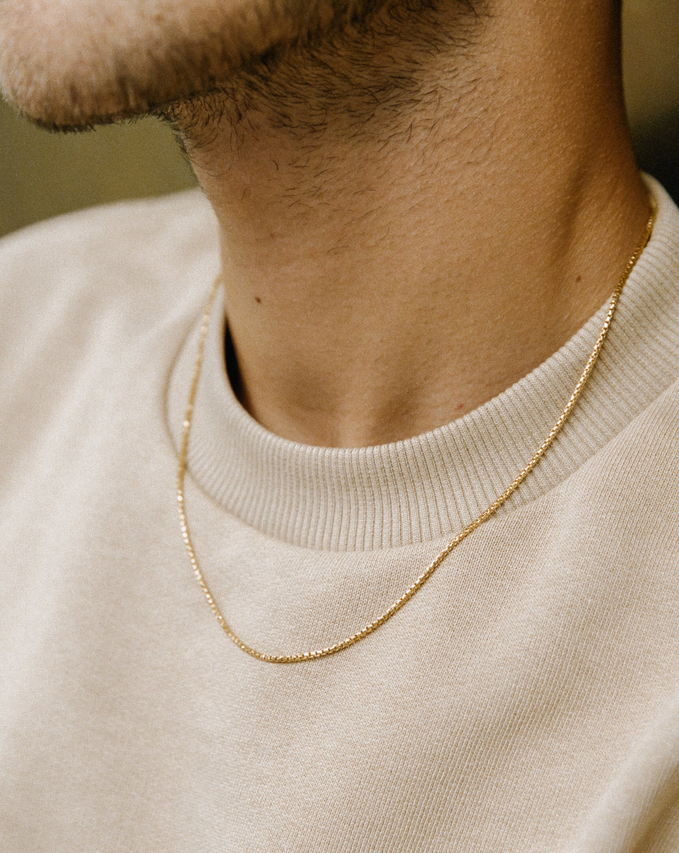 Box Link Chain Necklace | 18ct Gold Plated Vermeil Necklaces Missoma 