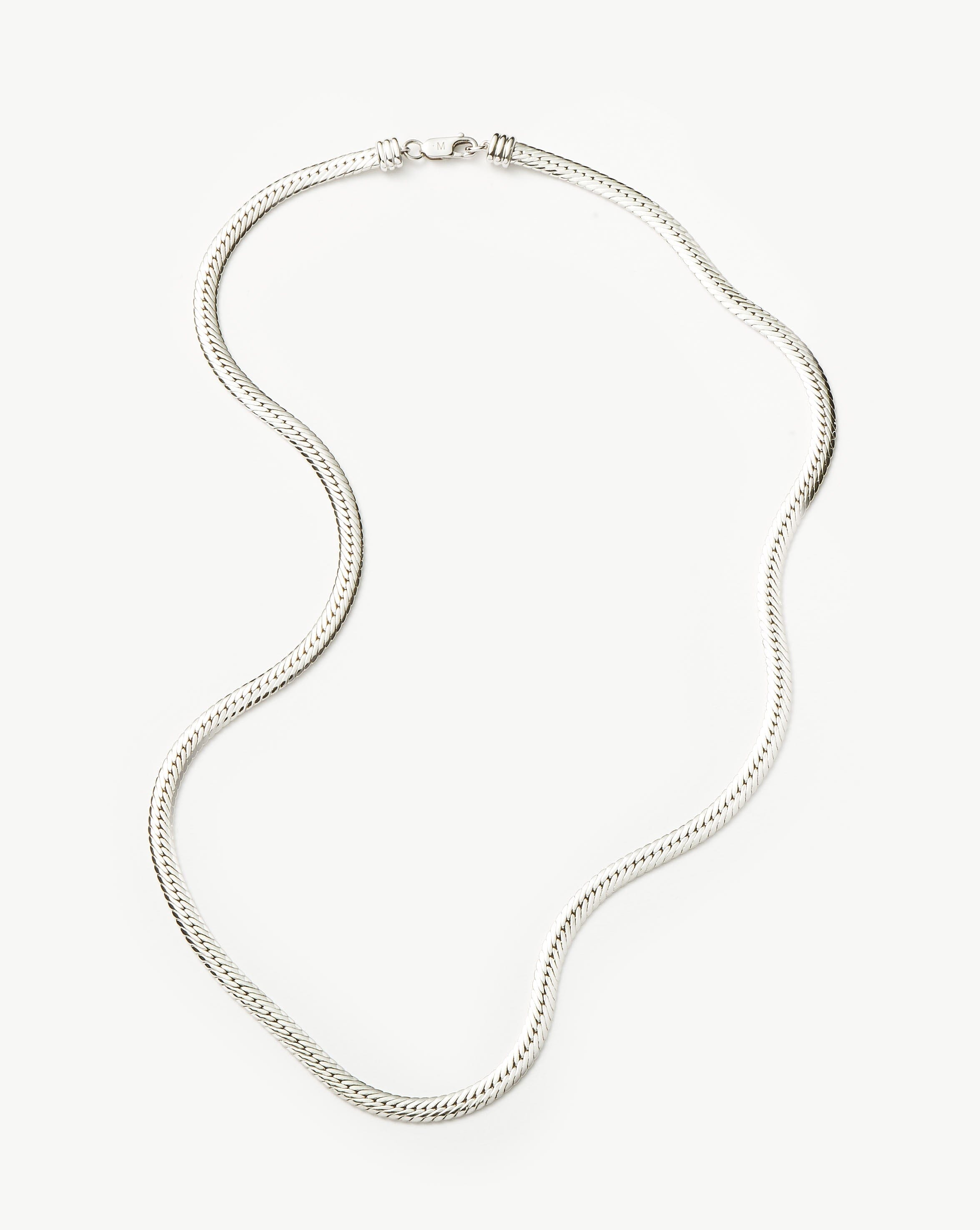 Camail Long Snake Chain Necklace Necklaces Missoma 