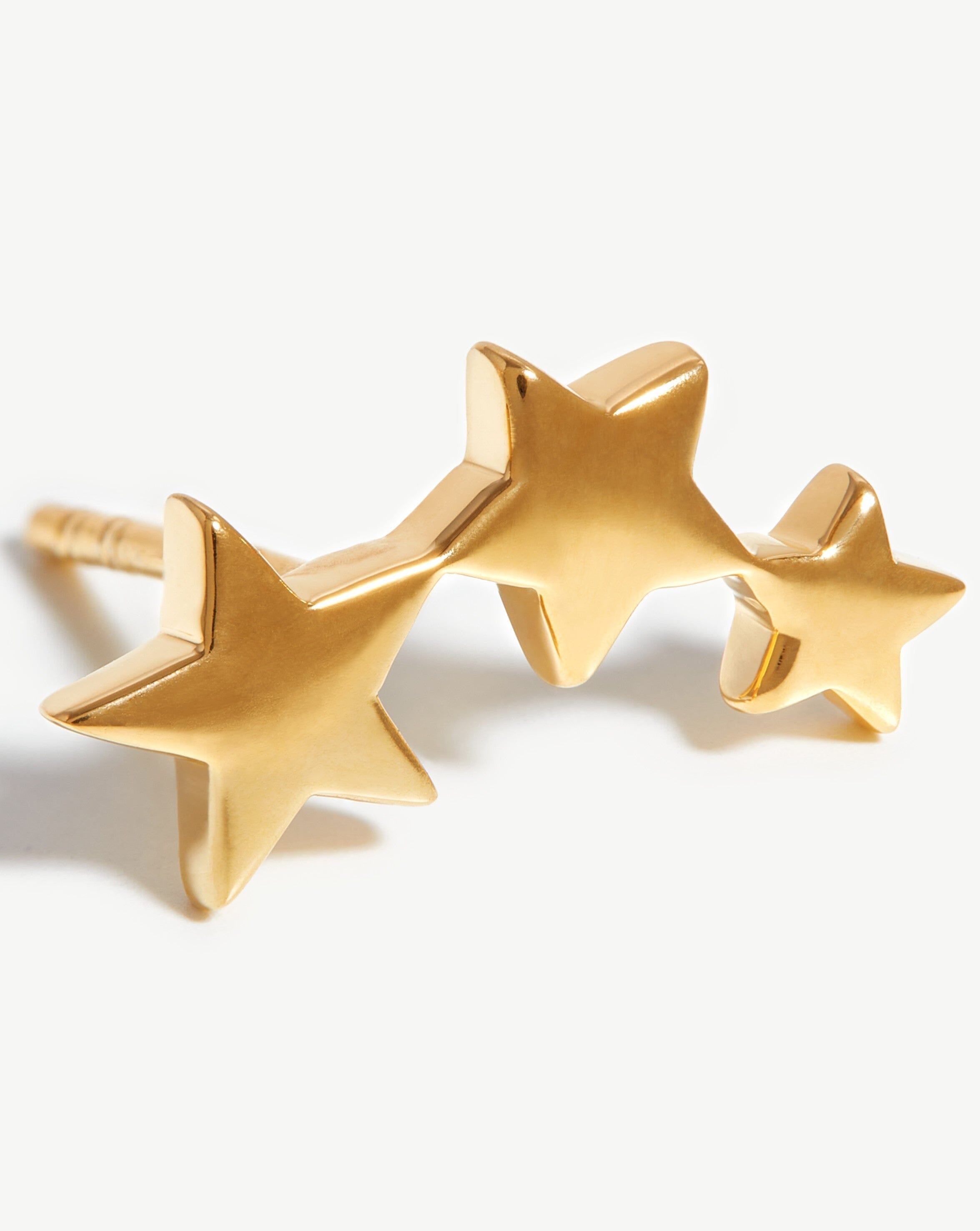 Celestial Stud Earrings | 18ct Gold Plated Vermeil Earrings Missoma 