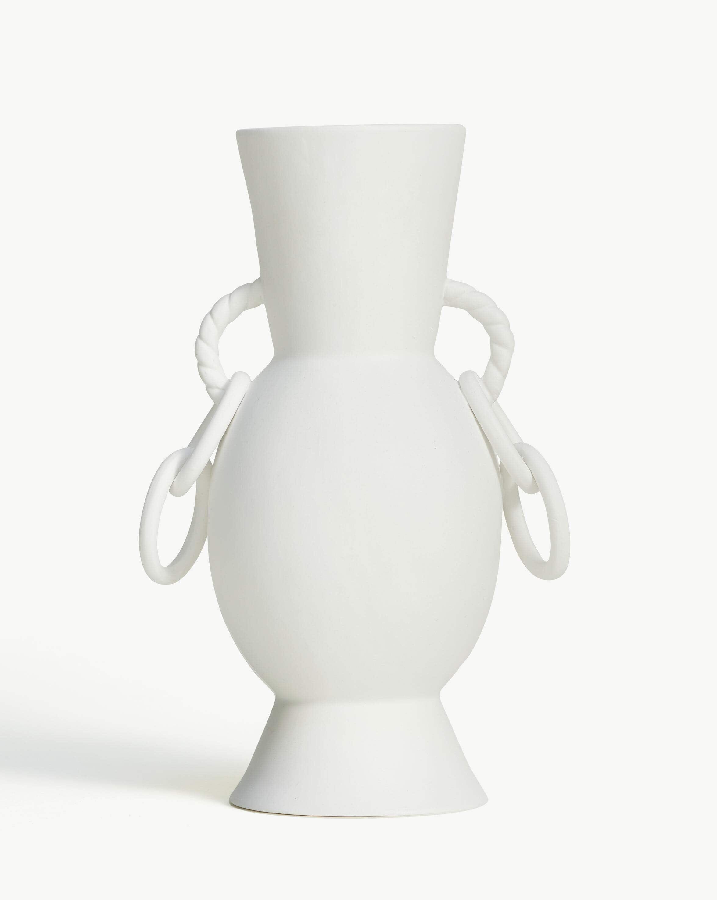 Chain Reaction Ceramic Vase | Ceramic/White Homeware Missoma 