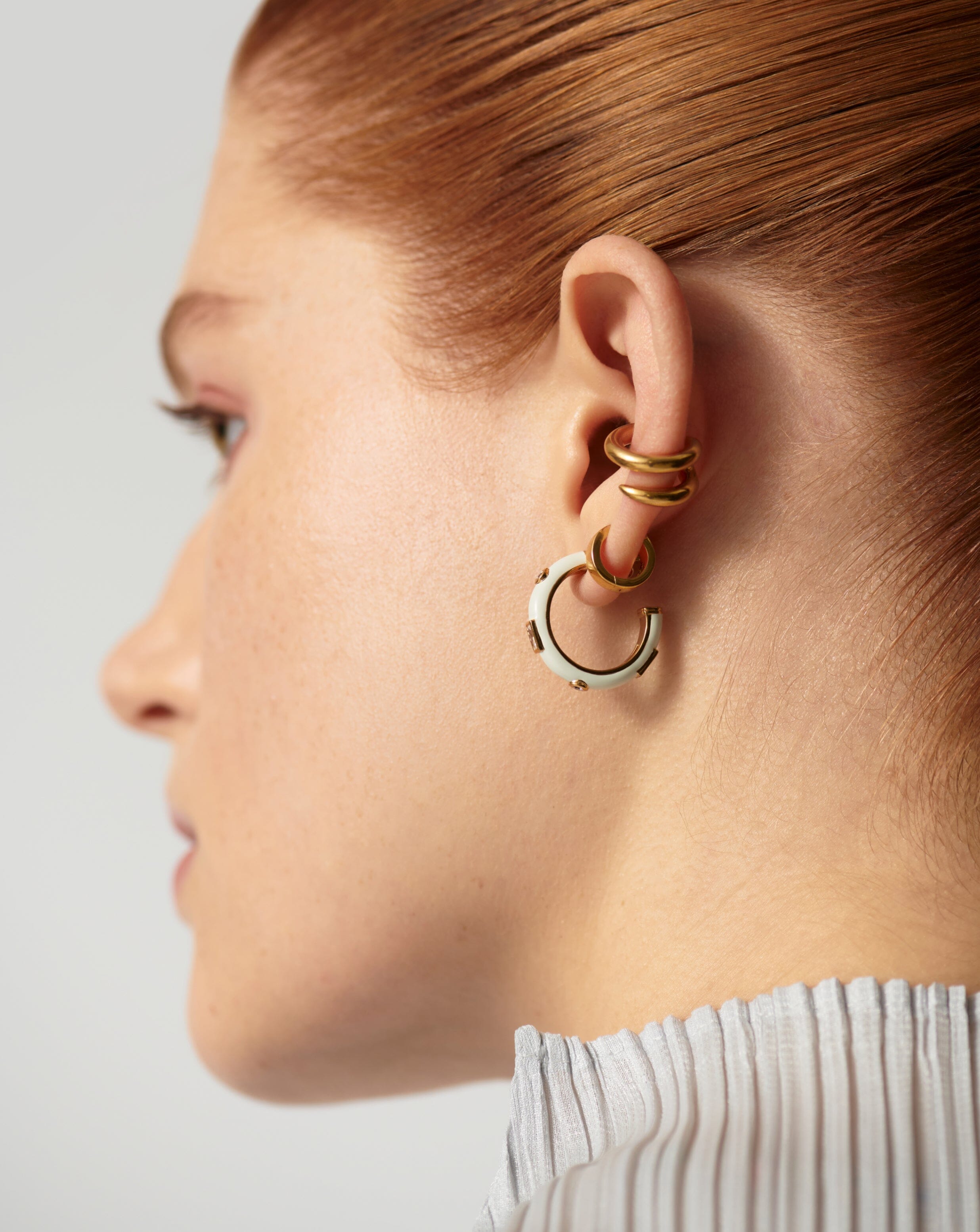 Chunky Claw Ear Cuff | 18ct Gold Plated Earrings Missoma 