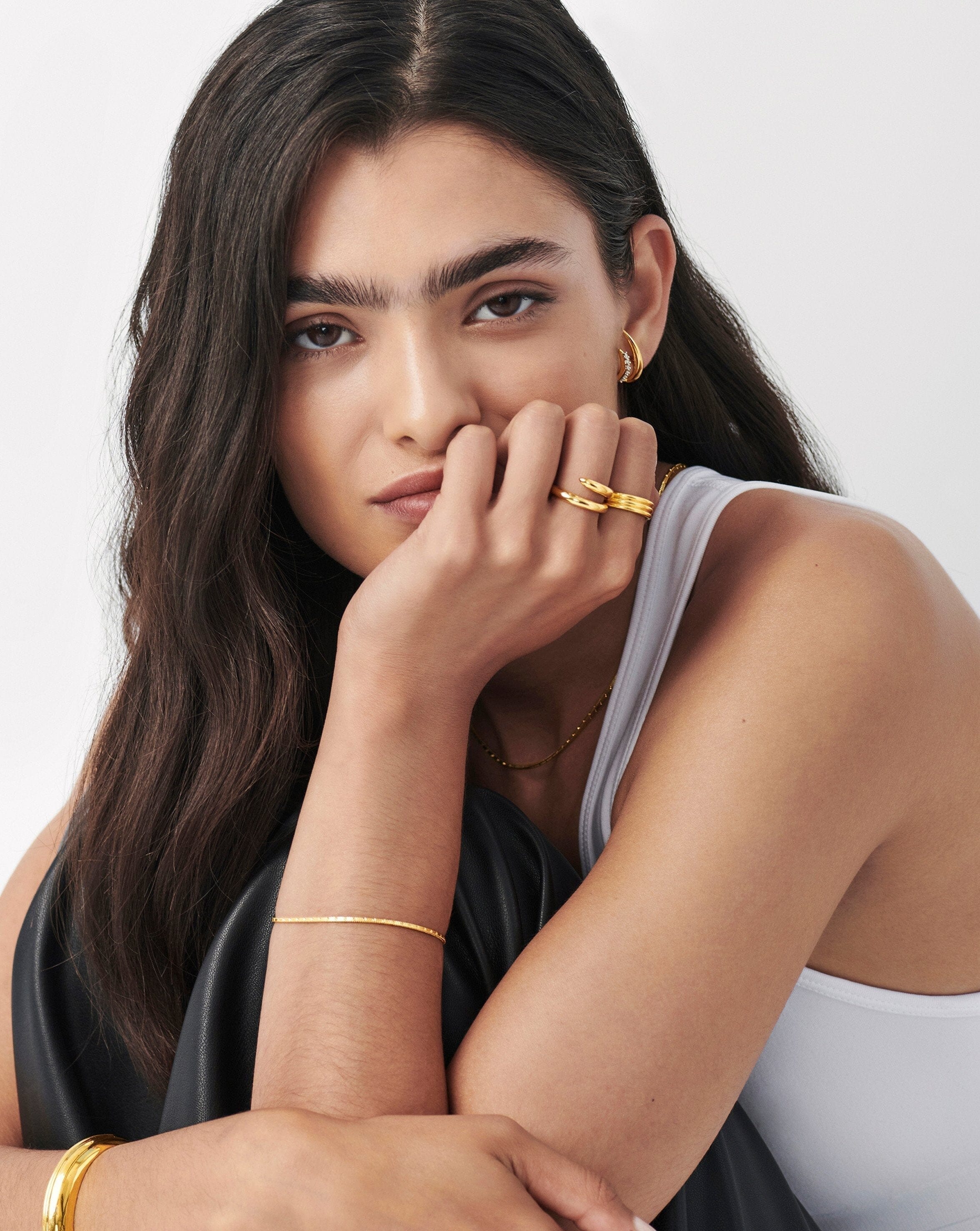 Claw Chunky Ring | 18ct Gold Plated Rings Missoma 