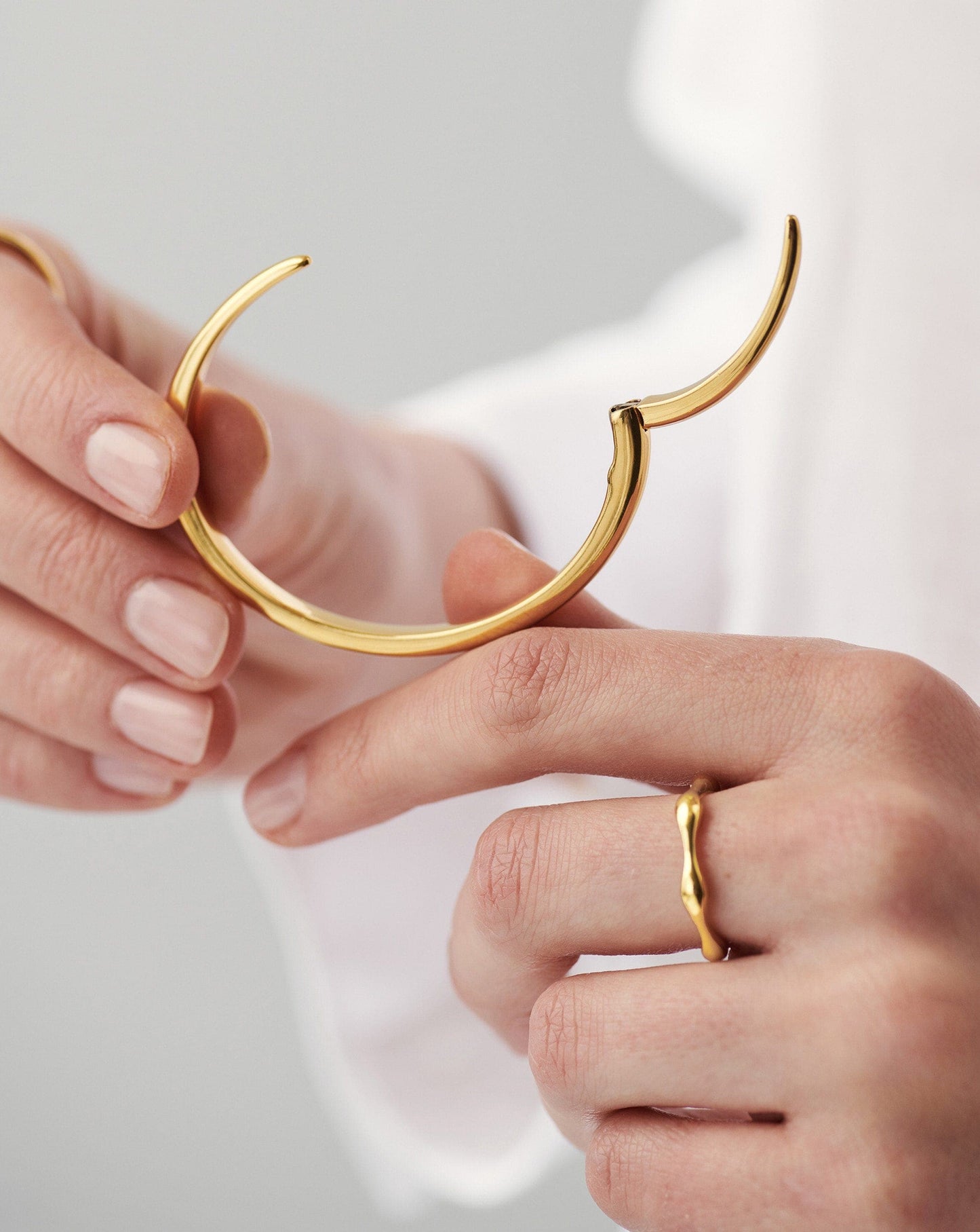 Claw Clove Cuff Bracelet | 18ct Gold Plated Bracelets Missoma 
