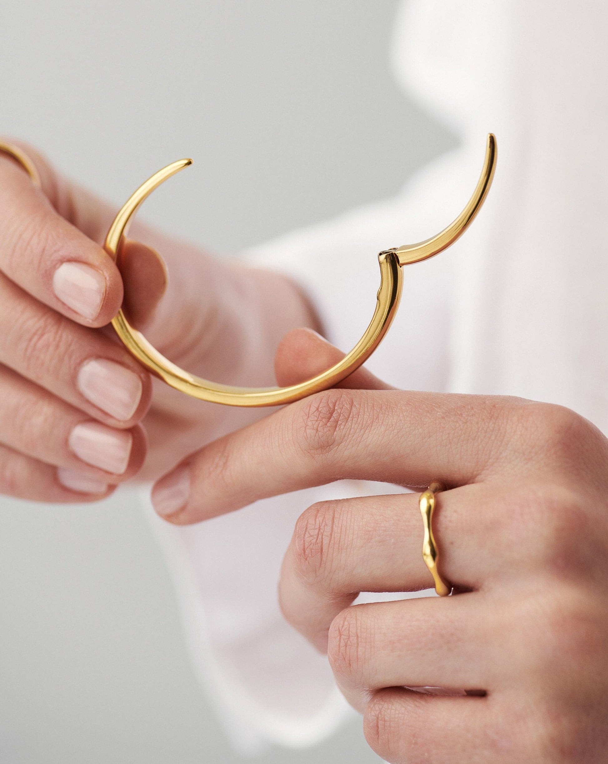 Claw Clove Cuff Bracelet | 18ct Gold Plated Bracelets Missoma 