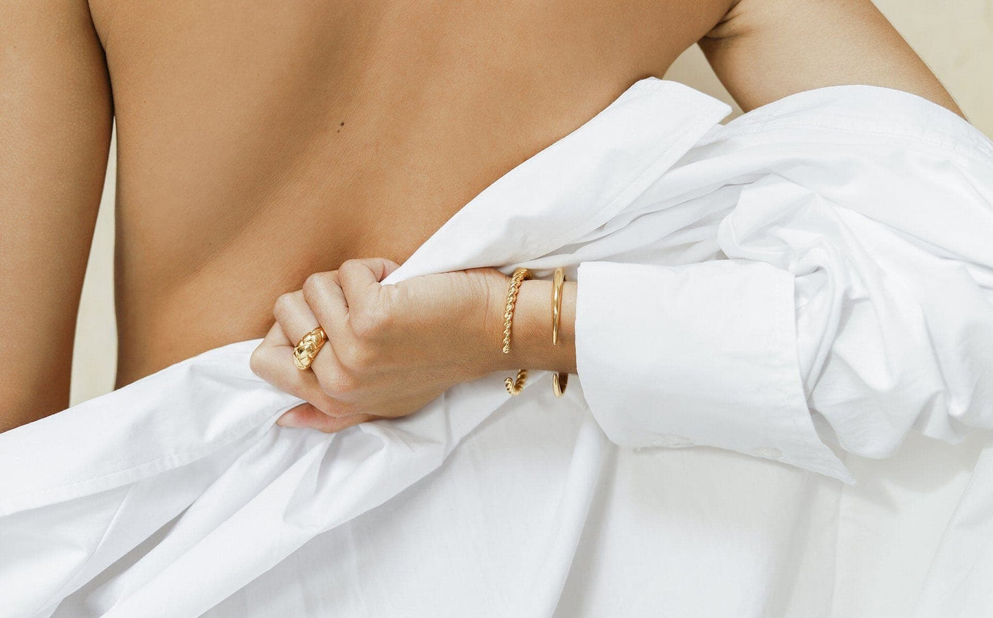 Claw Clove Cuff Bracelet | 18ct Gold Plated Bracelets Missoma 