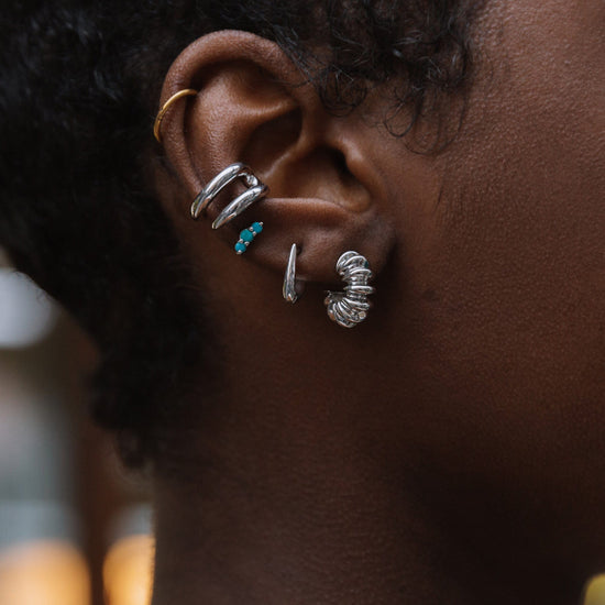 Claw Huggies | Sterling Silver Earrings Missoma 