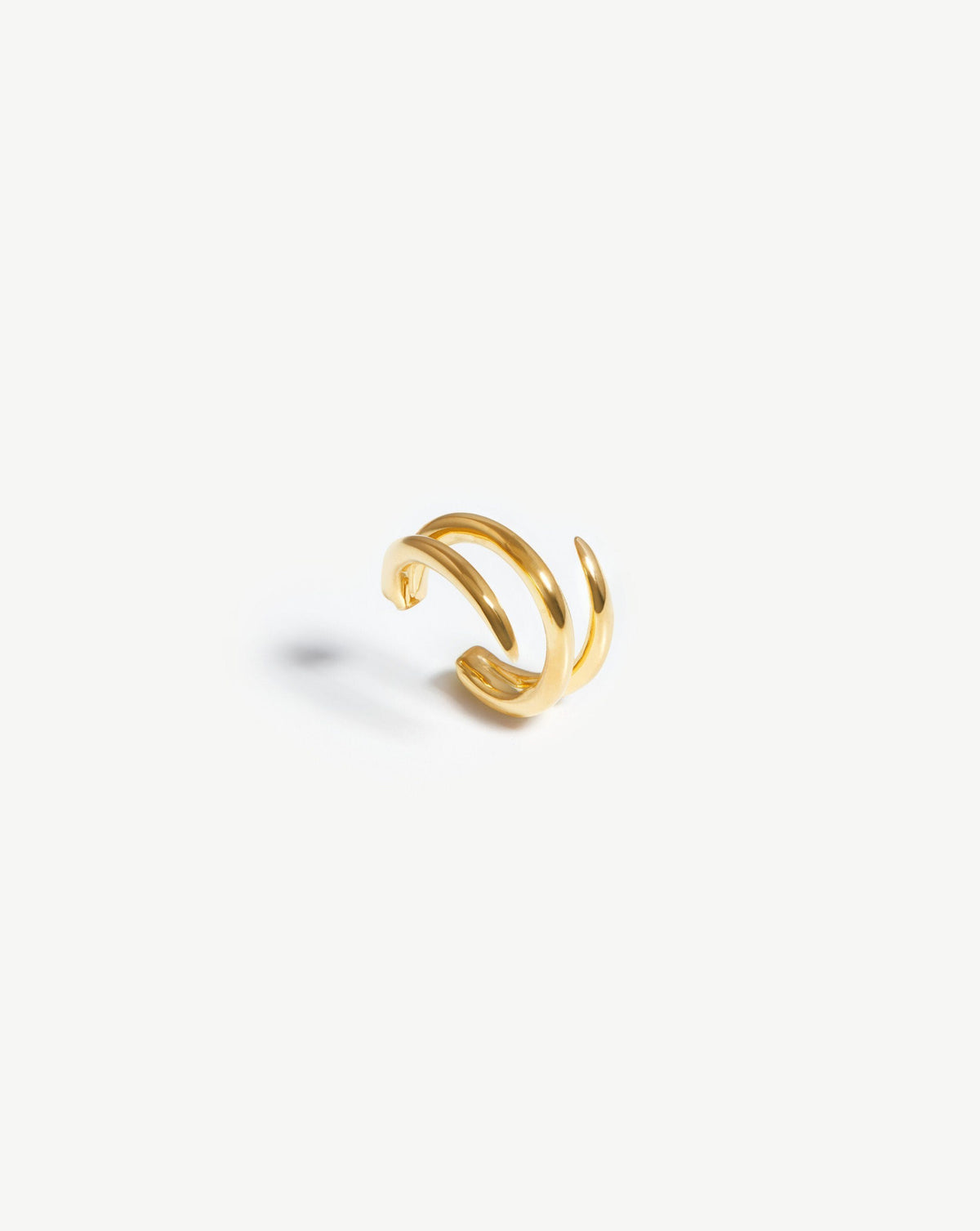 Classic Tunnel Small Hoop Earrings | 18ct Gold Plated Earrings | Missoma