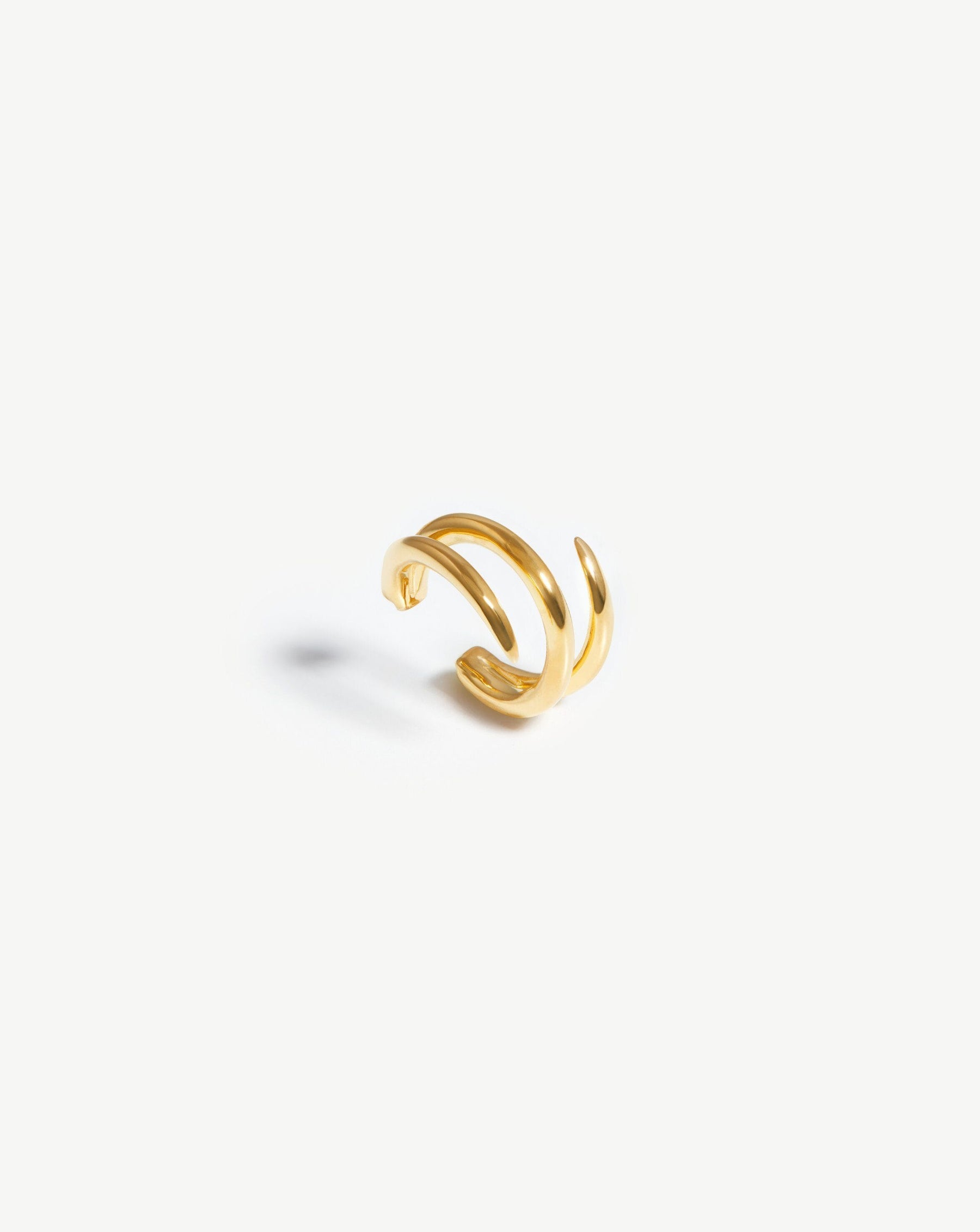 Classic Tunnel Small Hoop Earrings | 18ct Gold Plated Earrings | Missoma