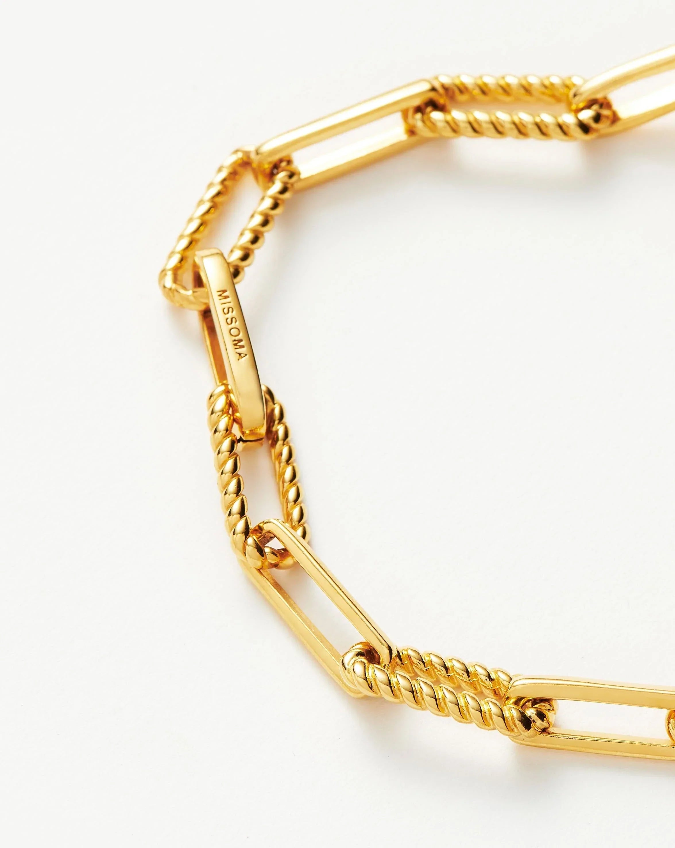 Coterie Chain Bracelet | 18ct Gold Plated Bracelets Missoma 
