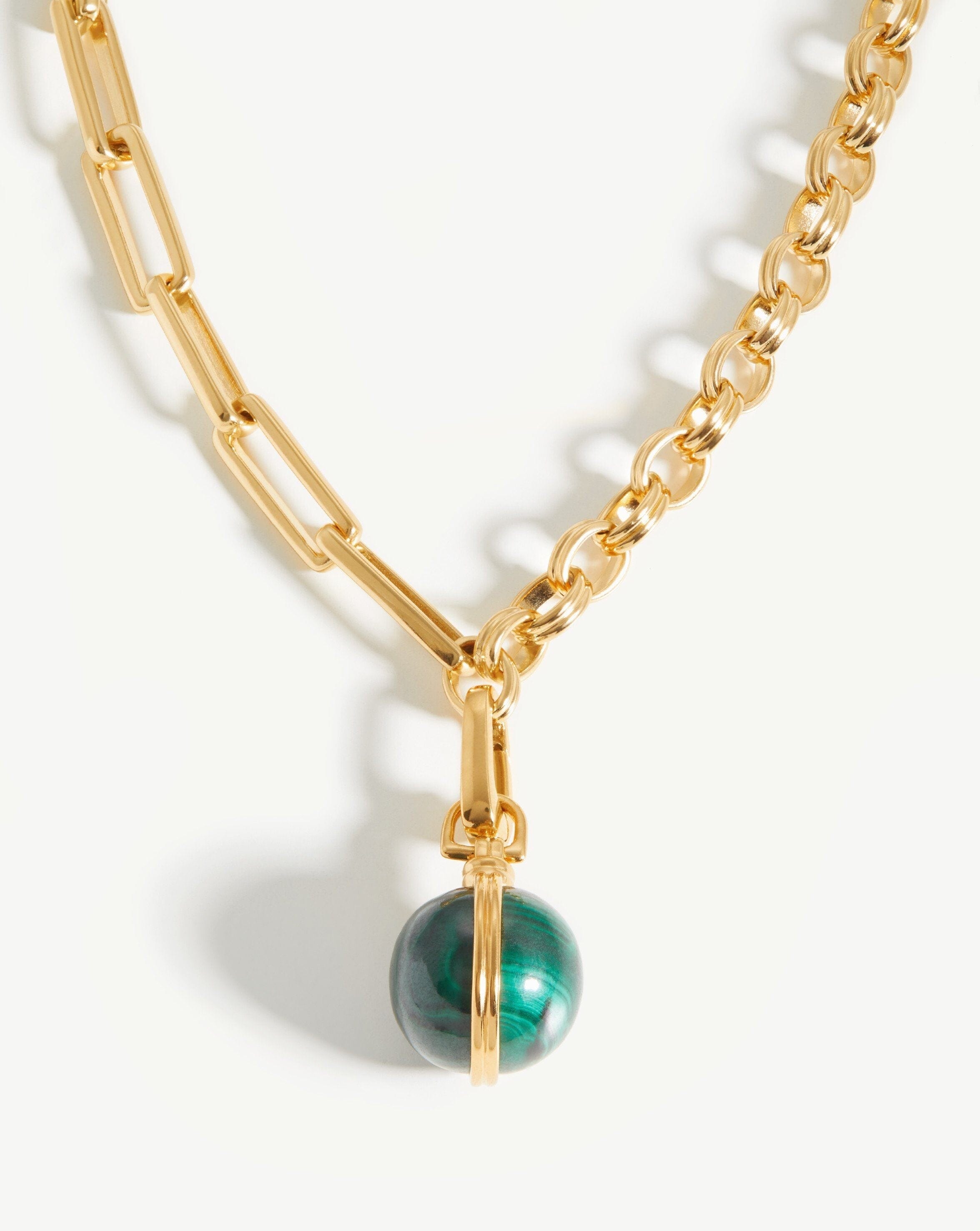 Deconstructed Axiom Sphere Chain Necklace Necklaces Missoma 