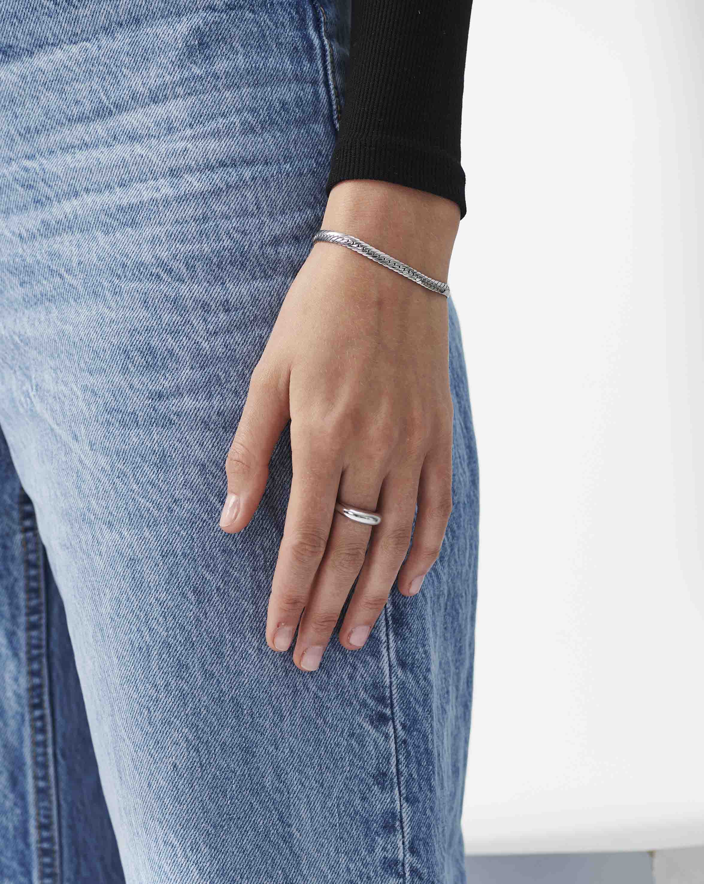 Dome Plain Ring | Silver Plated Rings Missoma 