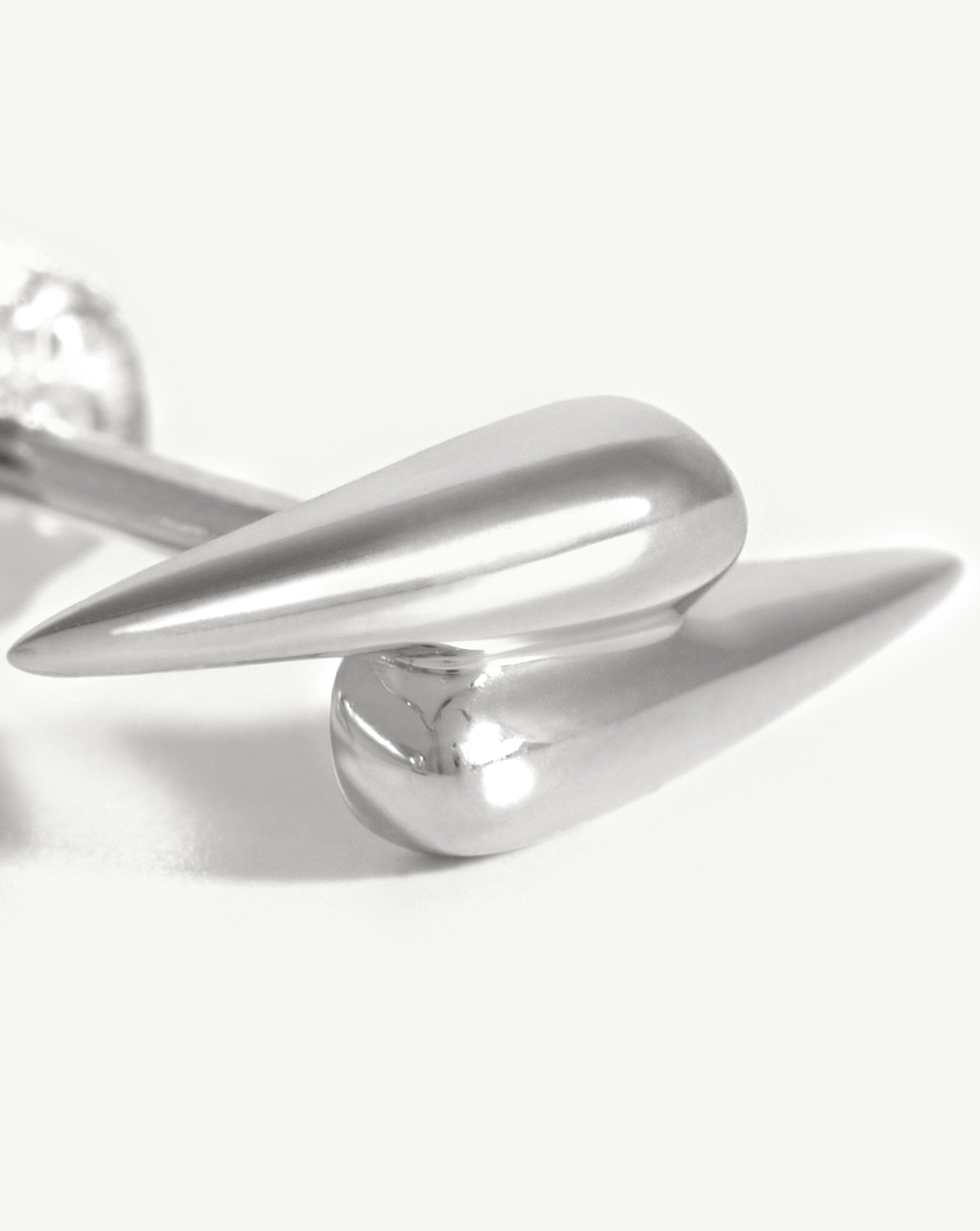 Double Claw Stud Earrings | Sterling Silver Earrings Missoma 