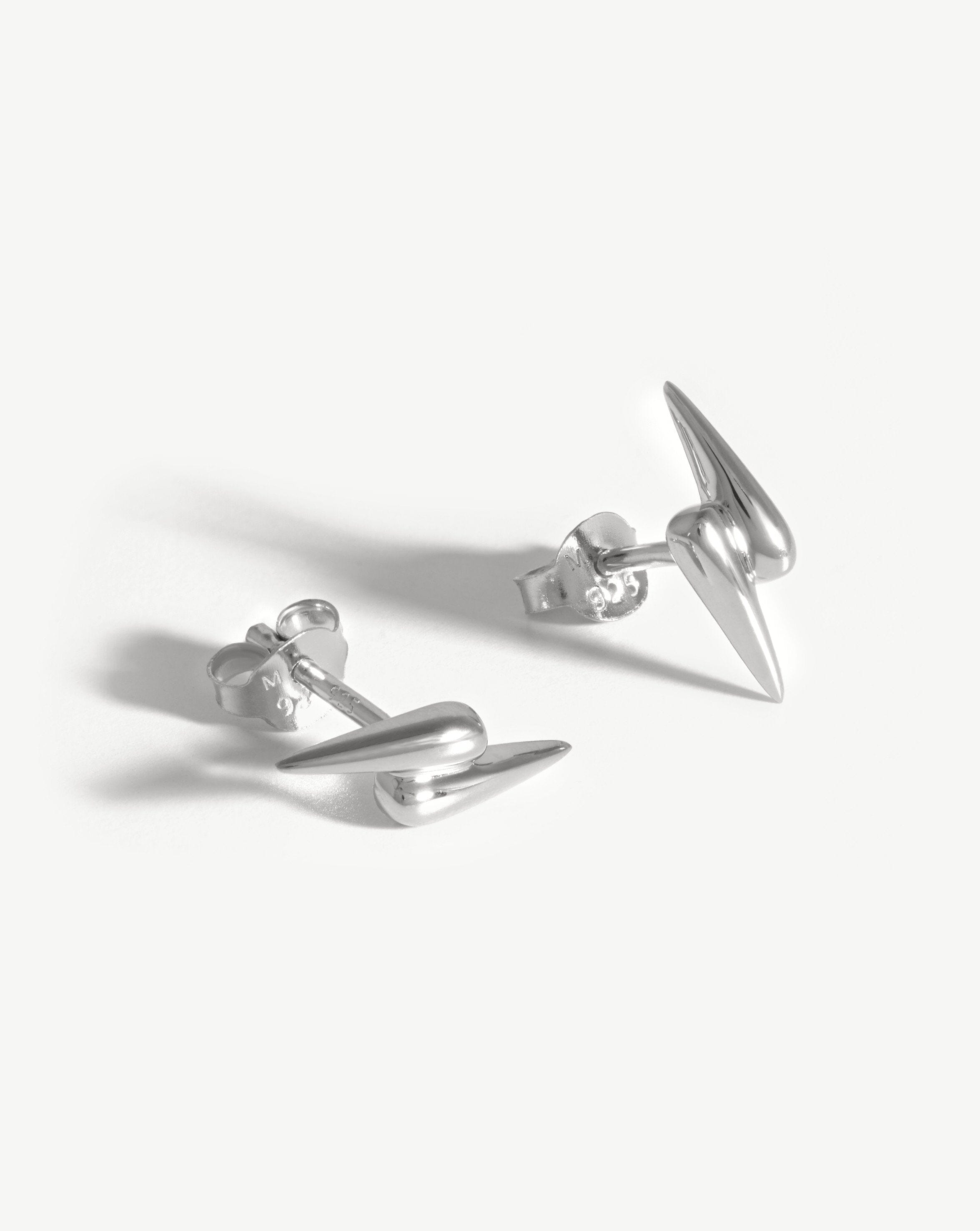 Double Claw Stud Earrings | Sterling Silver Earrings Missoma 