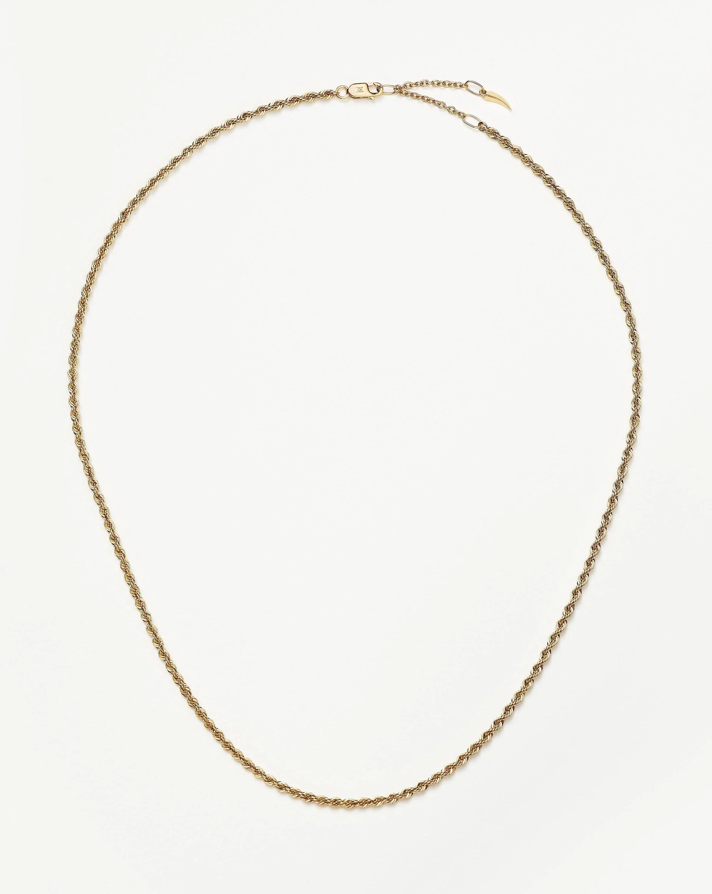 Fine Classic Rope Chain Necklace | Missoma